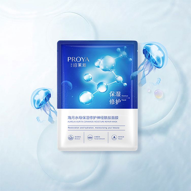 ab欧博allbet集团海月水母保湿修护神经酰胺面膜